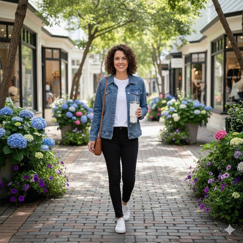 Merona Light Blue Denim Jacket